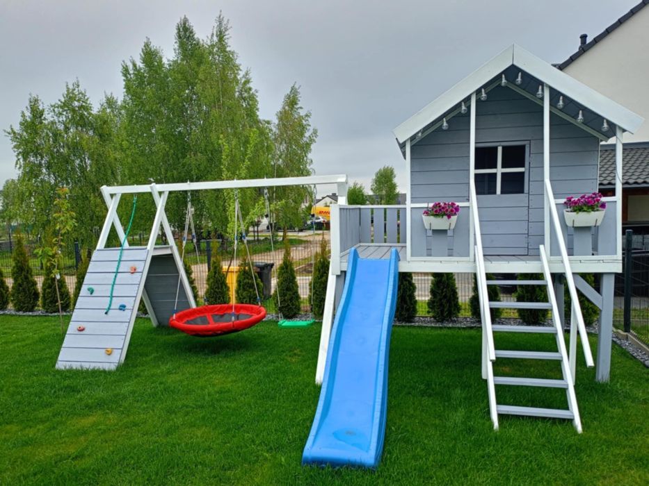 Plac zabaw "Igor" huśtawki ślizg wspinaczki