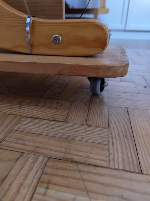 Łóżeczko kołyska 140x70 z materacem futon