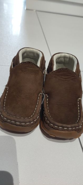 Mokasyny trzewiki geox skóra naturalna zamszowe rozm 21