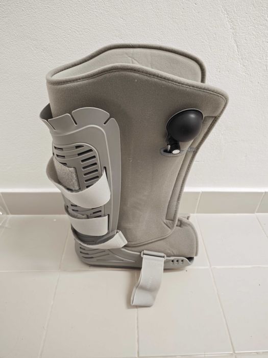 Bota walker fixa insuflável longa