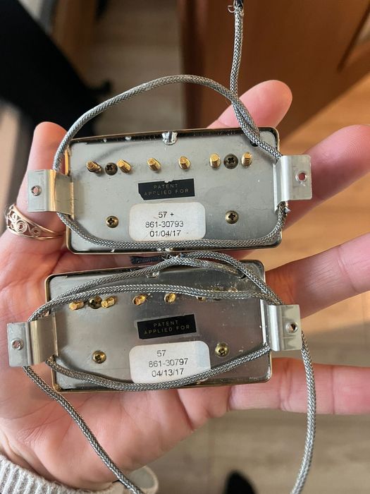 Zestaw dwóch przetworników Gibson Humbucker 57 CLASSIC i CLASSIC PLUS