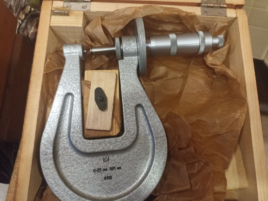 Микрометр листовой 0.25мм-0.01мм