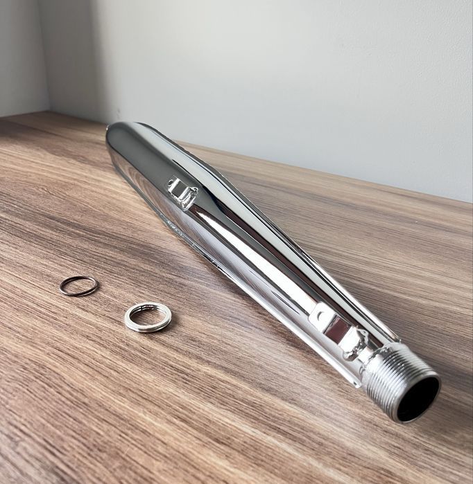 NOWY DUELLS tłumik wydech MOTORYNKA GWINTOWANY tłumik romet