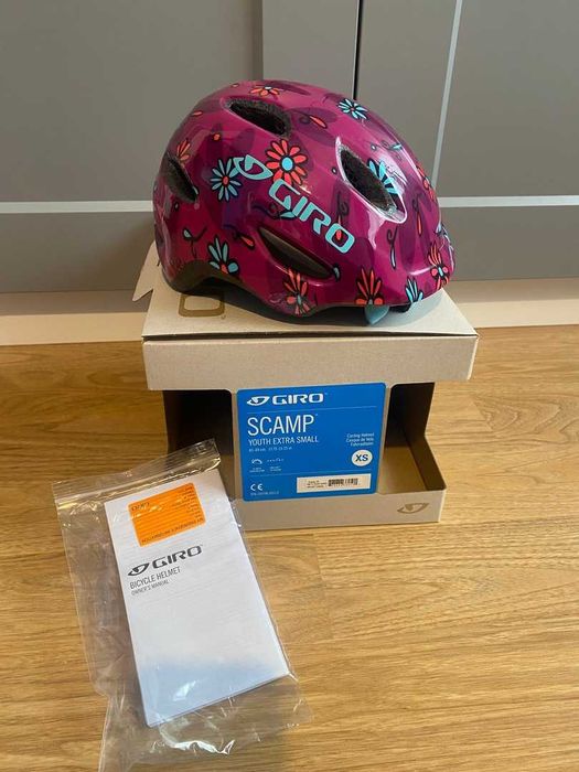 Kask Giro Scamp XS 45-49cm,Nowy, Nadarzyn, W-wa