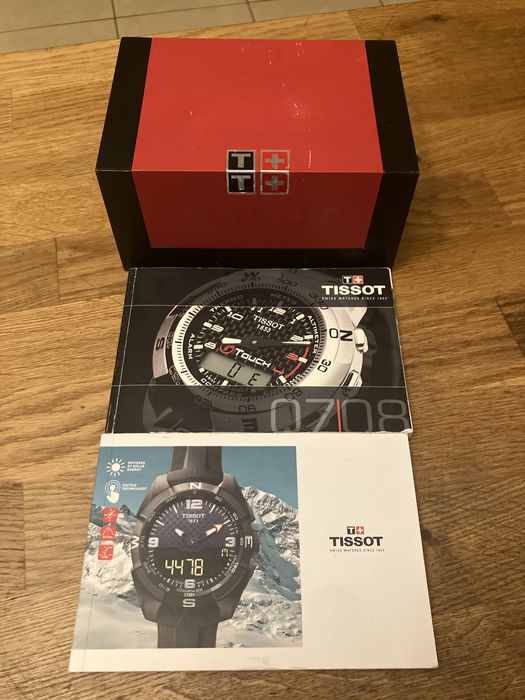 Podełko po zegarku Tissot