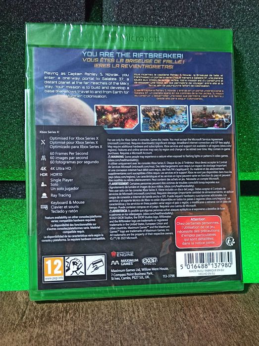 Riftbreaker Xbox One S / Series X - strategia kosmiczna UNIKAT