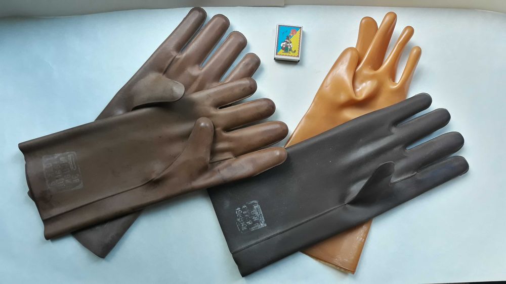 Перчатки резиновые ссср диэлектрические