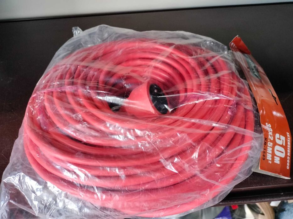 przedłużacz ogrodowy 3x2,5 50 metrów DO OGRODU KABEL DO KOSIARKI 50 M