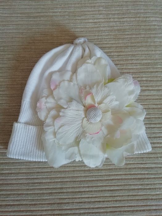 Mokosh. Гарна фірмова шапка з шарфіком. 48-50 р.  Весна. 100% бавовна