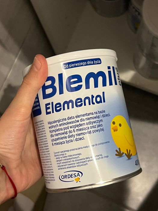 Blemil plus Elemental, proszek, od 1 dnia życia, 400 g