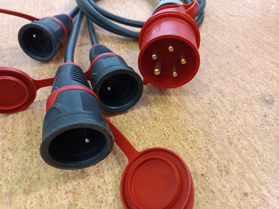 Sprzedam przedłużacze, rozgałęźniki, przejsciowki