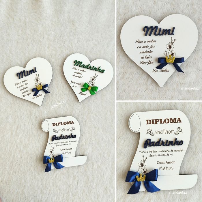 Convites e lembranças