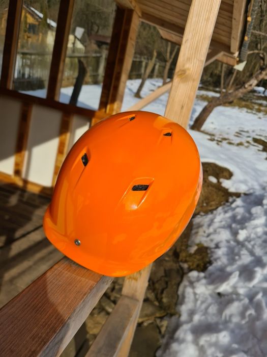 Kask Carrera narciarski pomarańczowy rozmiar 53 - 57 cm