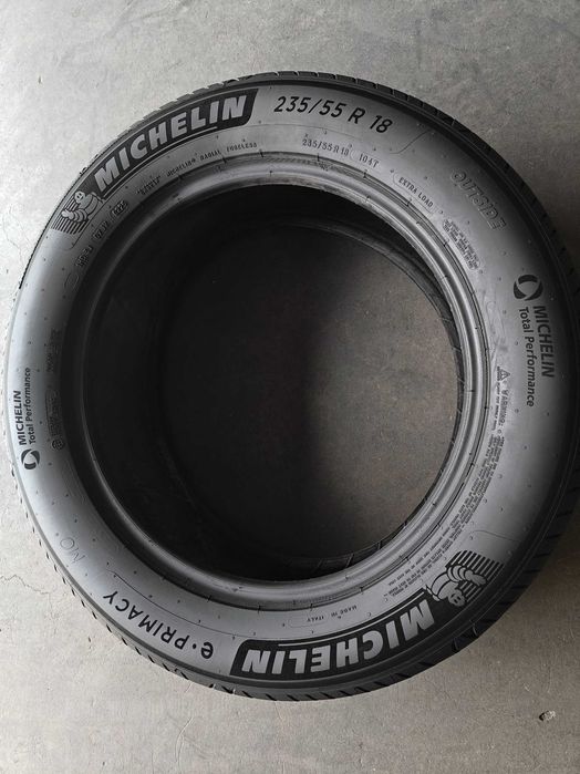 2шт Michelin r18 235 55 104T XL шини літні рік25! Італія преміум вживана гума