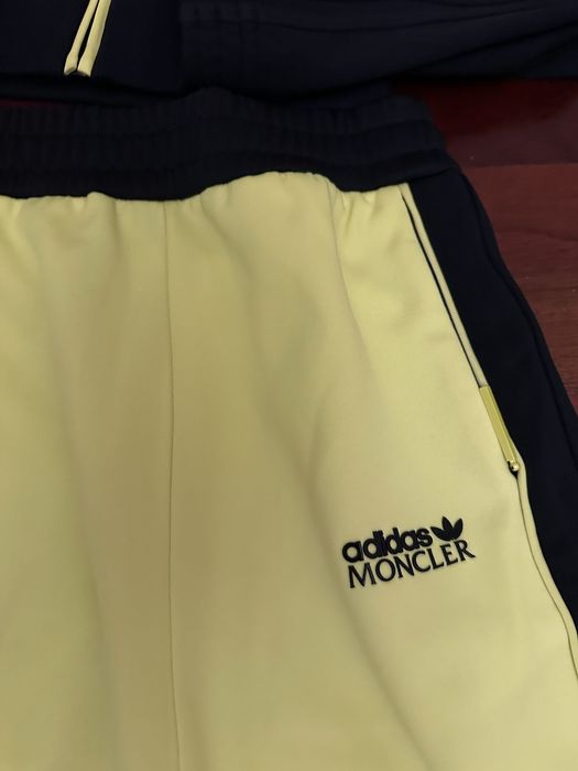 Conjunto calças e blusão Moncler & Adidas original novo
