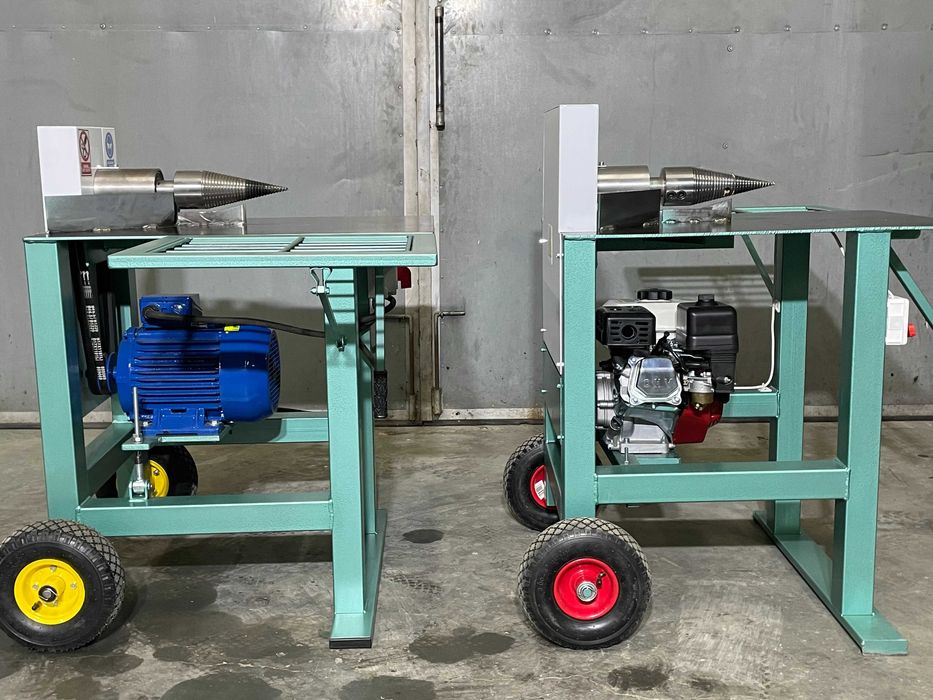 Łuparka świdrowa do drewna