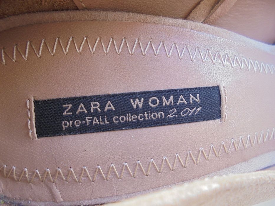 Sapato alto plataforma Zara
