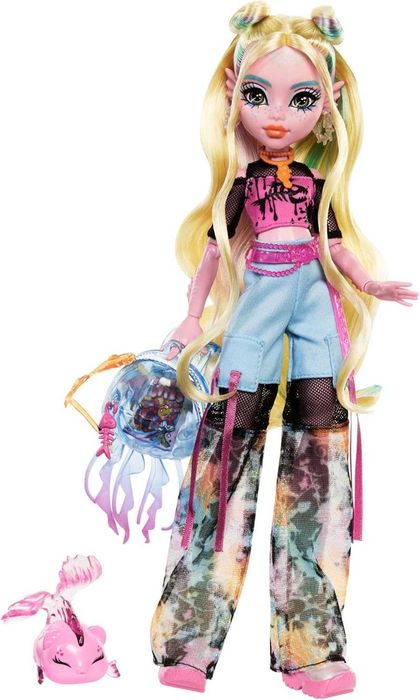 Монстер хай Лагуна Блю Monster High Lagoona Blue Doll HXH75