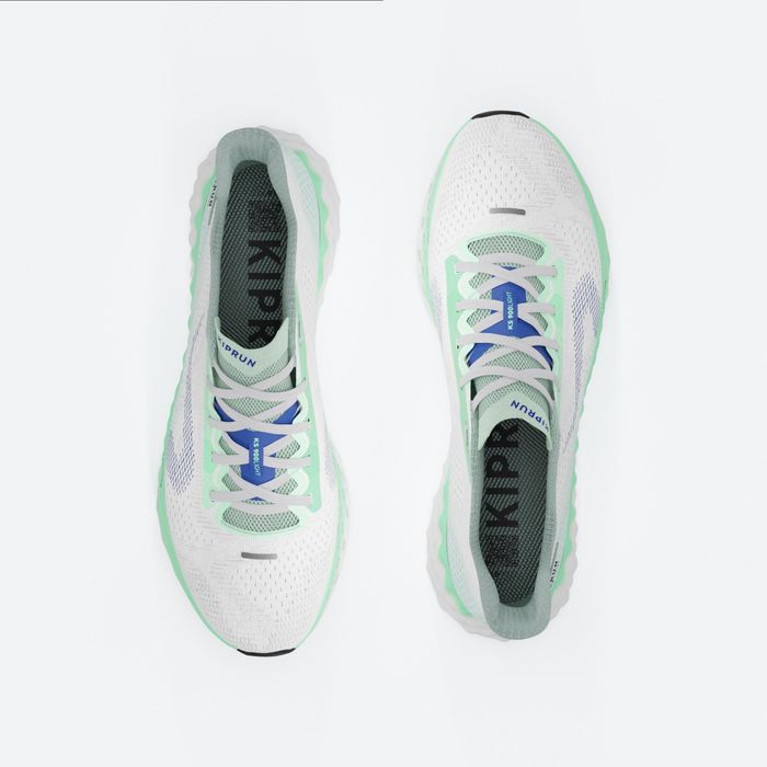 Sapatilhas de Corrida KIPRUN KS900 Light Homem Branco Verde