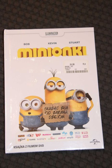 Minionki, służąc złu od zarania dziejów, DVD, 2015, nowa