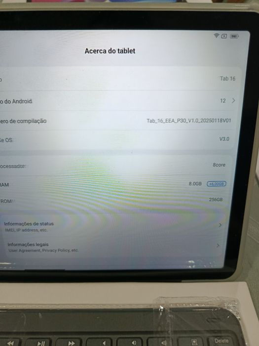 Tab 16 4g 8+6eam 256 disco