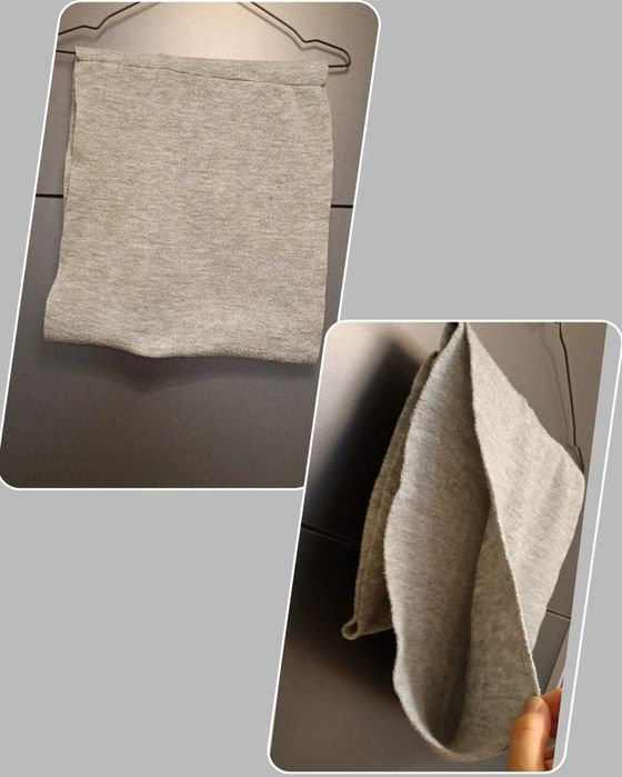 zestaw szarych ubrań M