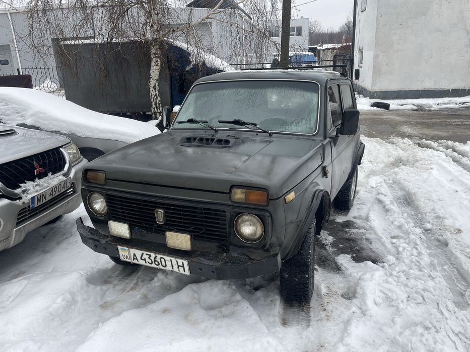 Нива на боевом ходу