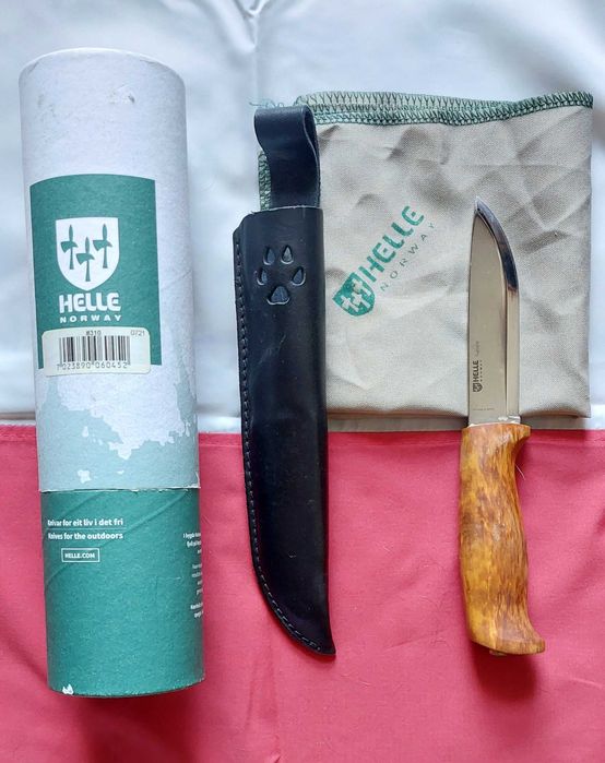 Nóż myśliwski Helle model Gaupe Sochaczew • OLX.pl