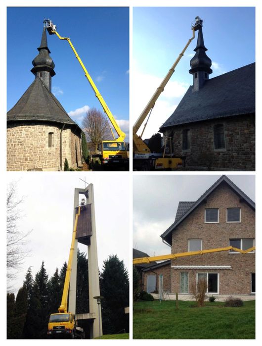 Usługi podnośnikiem koszowym zwyżka podnośnik koszowy wynajem 16-26m