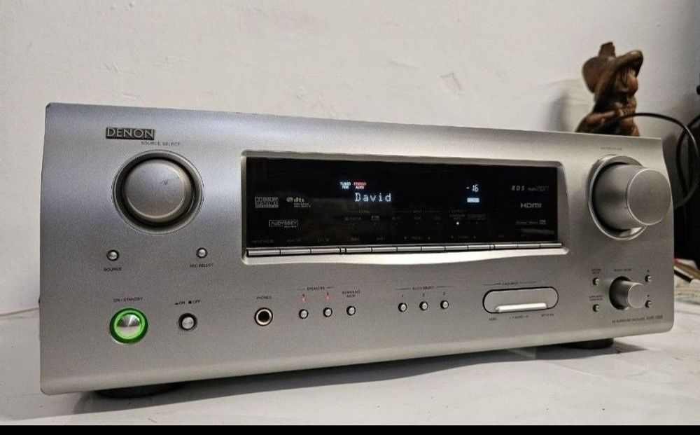 7.1 Amplituner Denon AVR-1508:, 110 W na kanał