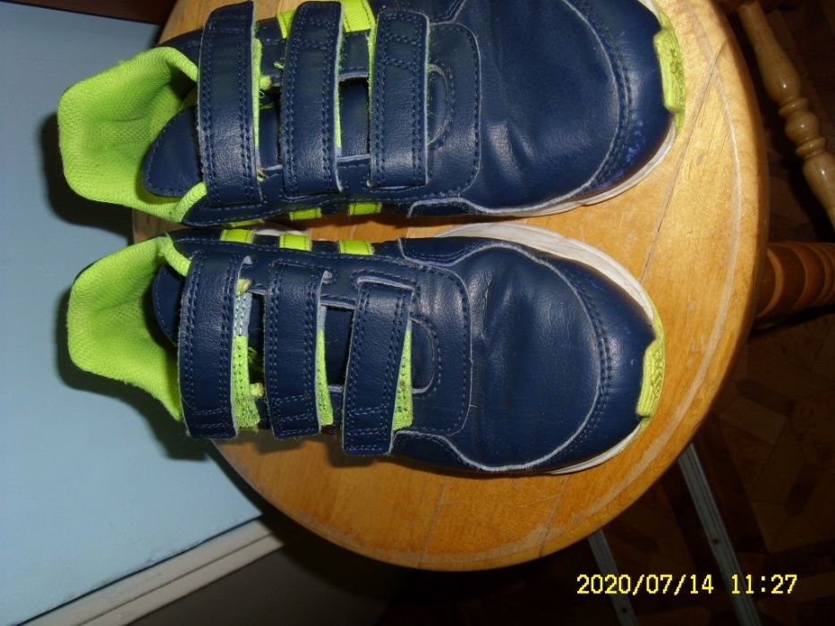 buty adidasy Adidas 32 19,5cm granatowe półbuty