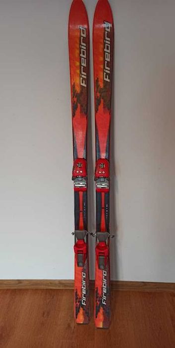 Narty + wiązania Firebird 150cm, Ładne , na wzrost 155cm do 170cm