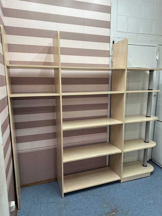 Шафа-стелаж з полицями на три секції Ш.Г.В.2200х350х2080мм м.Шулявська