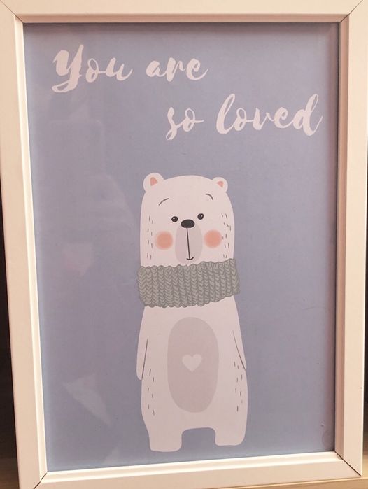 Ilustrações BAMBI ou URSO Quarto Crianças/ Bebé