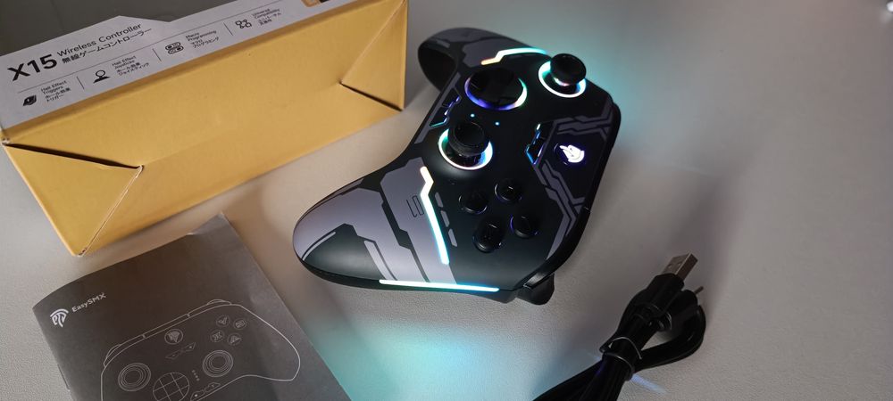 Comando RGB wireless para jogos pc, ios, switch, android NOVO