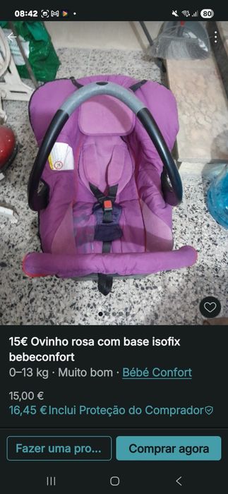 So hoje 15€ Ovinho de bebe