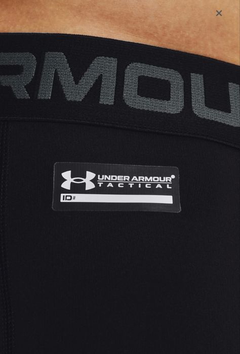Чоловічі чорні термобрюки Under Armour Tac Legging CGI Base