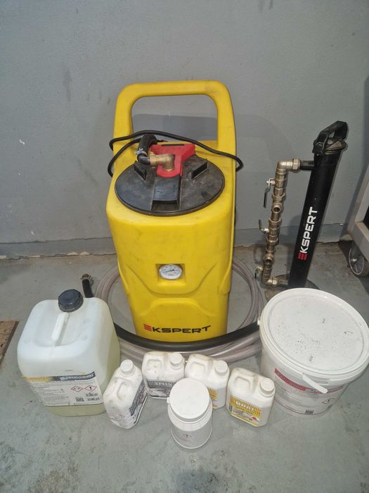 Czyszczenie naprawa instalacji centralnego ogrzewania płukanie