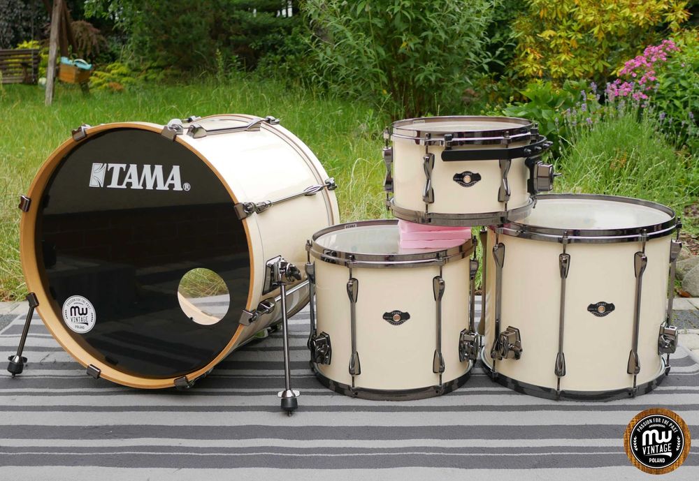 ‼️ Perkusja Tama Superstar All Birch 22”, 12", 14", 16" Sugar White ‼️