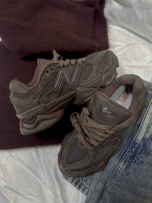 Кроссовки New Balance 9060 Chocolate Brown 36-45 Хит Сезона! Топ