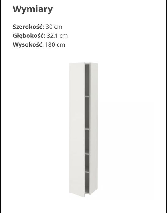 Szafka lazienkowa Ikea Enhet