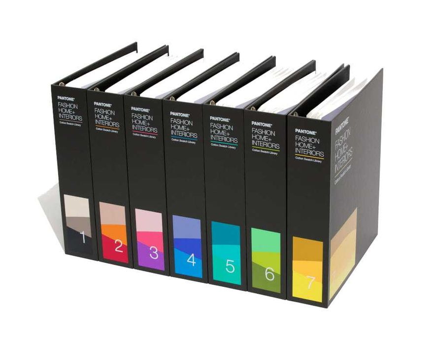 Wzornik tkanin PANTONE Fashion & Home Cotton Swatch Library