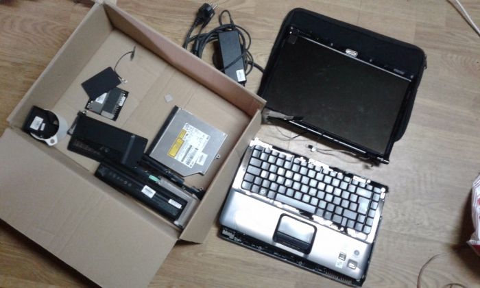 PEÇAS - Portátil HP dv2500 (dv2699ep)