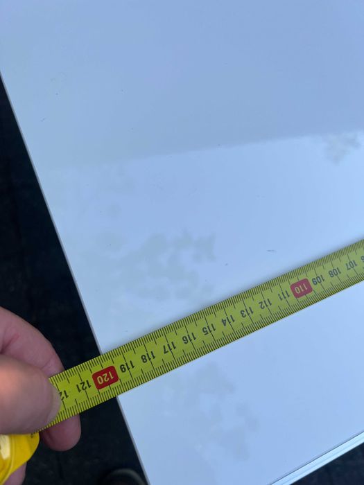 Biały STOLIK z szufladami