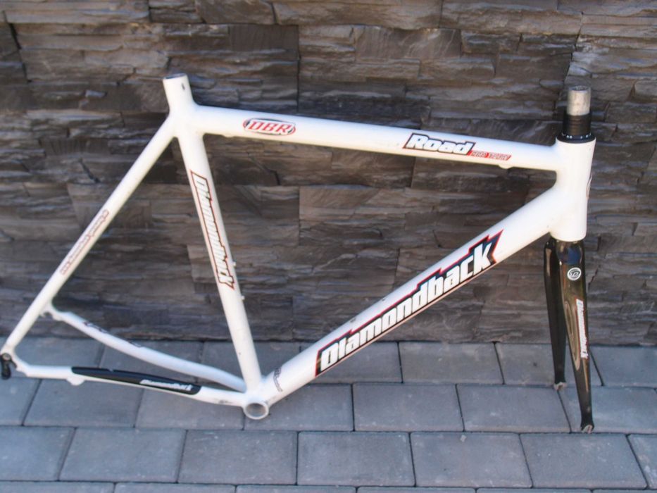 rama rowerowa szosowa alu DiamondBack Road Pro Team karbonowy wideł