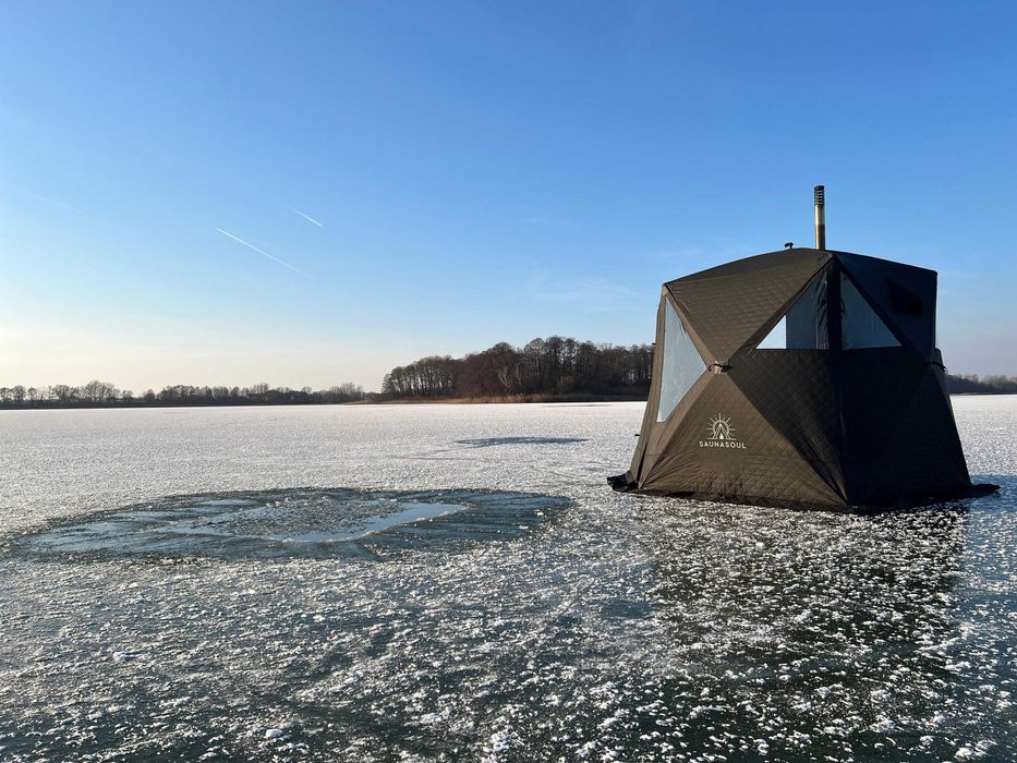 Przenośna Sauna Namiotowa SaunaSoul Zestaw Premium | Mobilna Sauna do Ogrodu