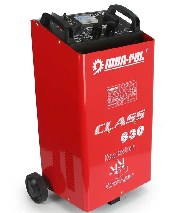 Prostownik rozruch Mar-Pol 630 do ładowania akumulatorów 12V/24V