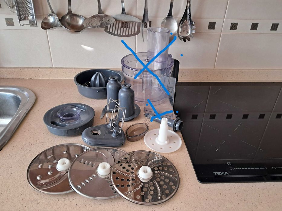 Vendo Peças de Processador Kenwood FP250