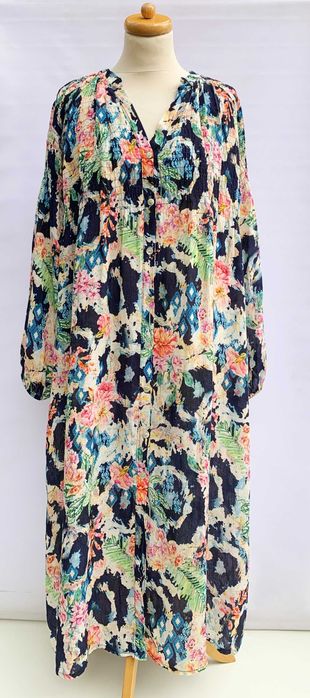 Sukienka Pepper Kwiaty Dłuższa Kwiatki XL 42