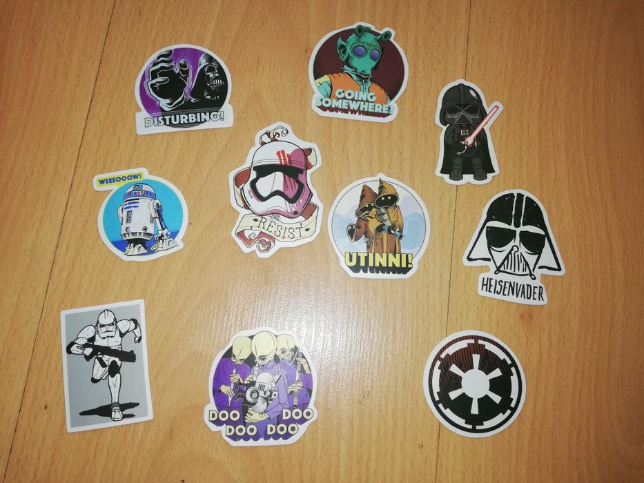 Autocolantes Star Wars Colecção Lotes vários